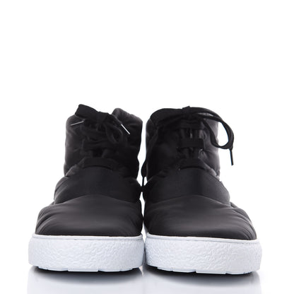 Chanel Nylon Mens High Top Sneakers 45 Black 2 of 7