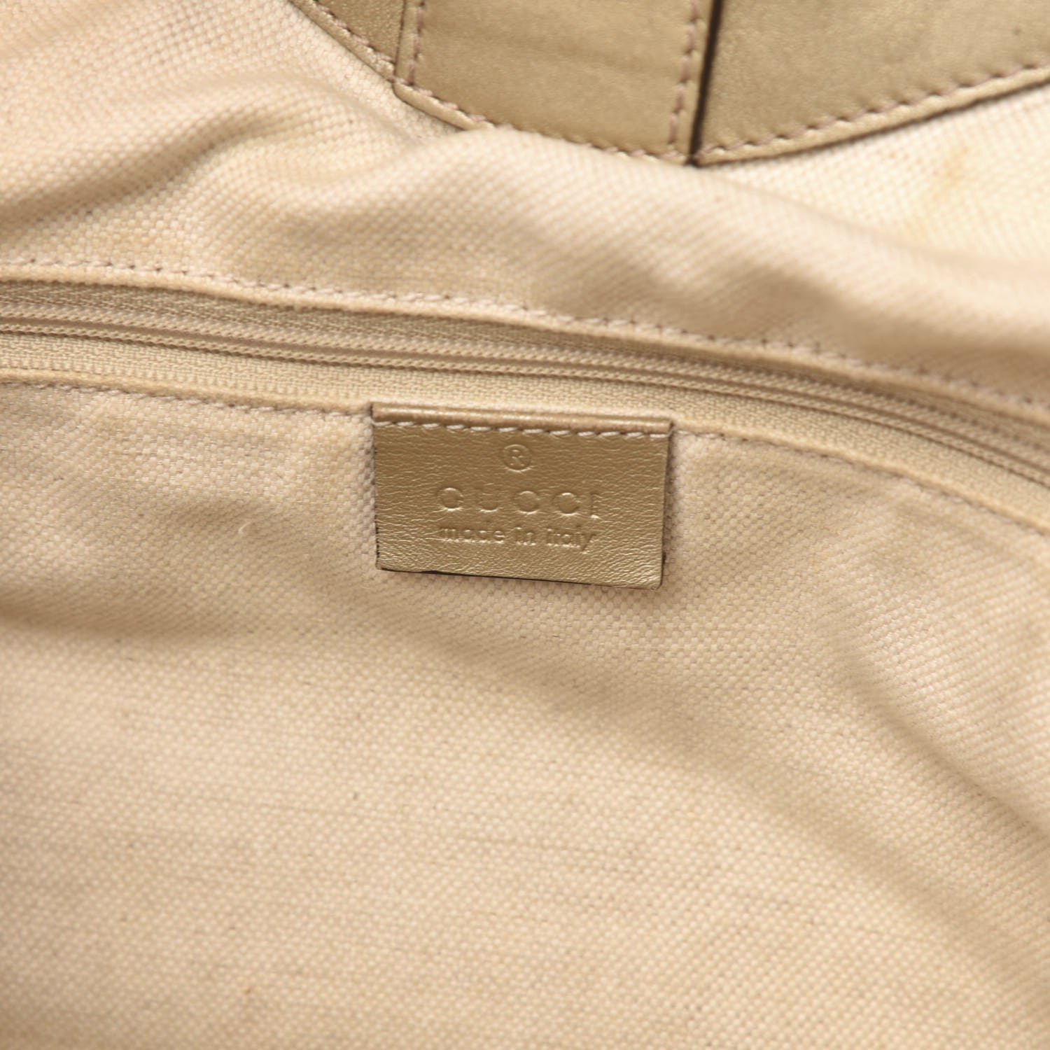 Gucci Monogram Medium Sukey Tote Champagne 6 of 14