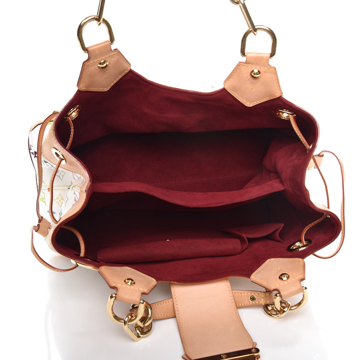 Louis Vuitton Monogram Multicolor Ursula White 5 of 15