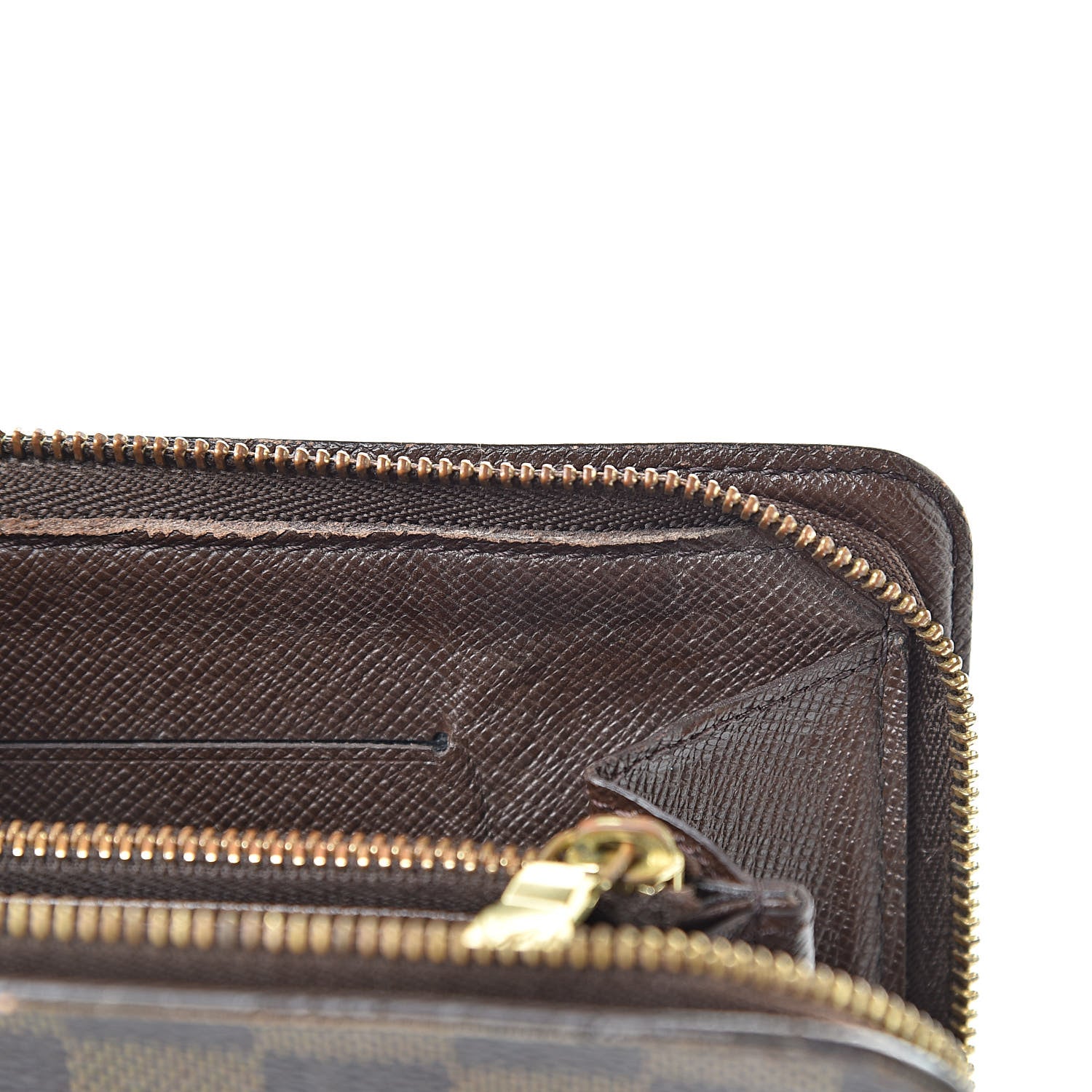 Louis Vuitton Damier Ebene Porte-Monnaie Zippy Wallet 9 of 16