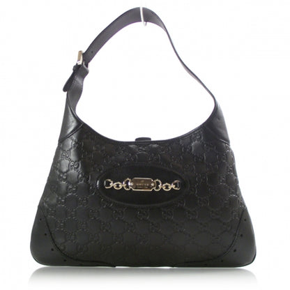 Gucci Guccissima Punch Hobo Black 1 of 10