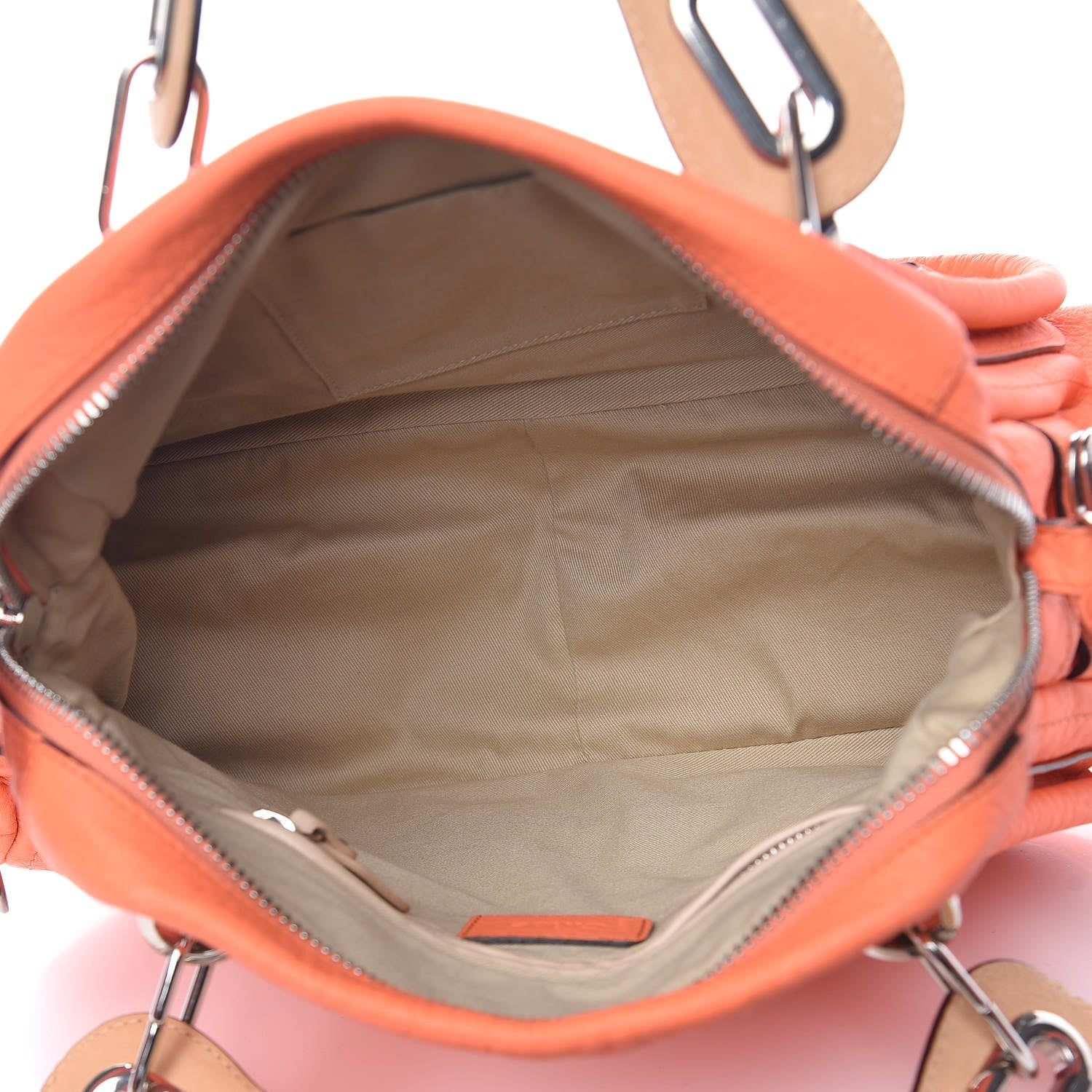 Chloe Calfskin Medium Paraty Orange Fizz 6 of 18