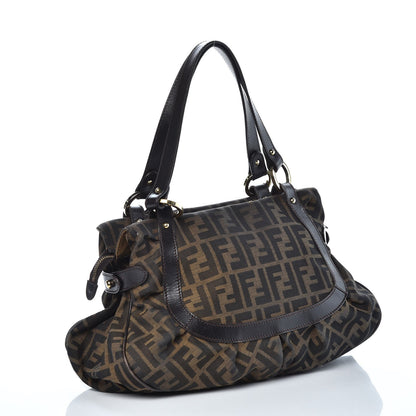 Fendi Zucca Medium Chef Shopper Tote Tobacco 3 of 15