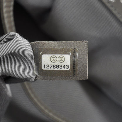 Chanel Leather XL Modern Chain Tote Metallic 9 of 11