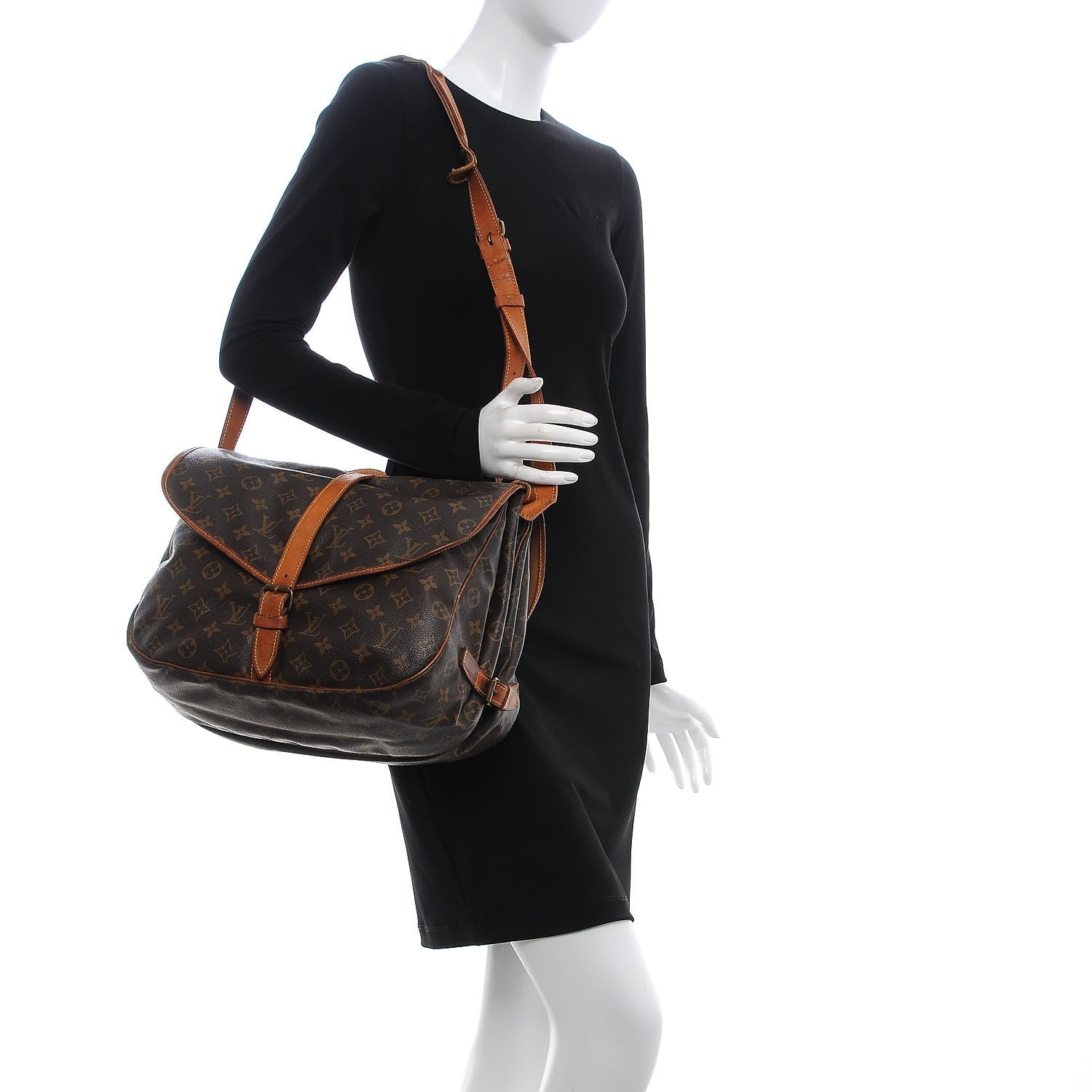 Louis Vuitton Monogram Saumur 35 2 of 24