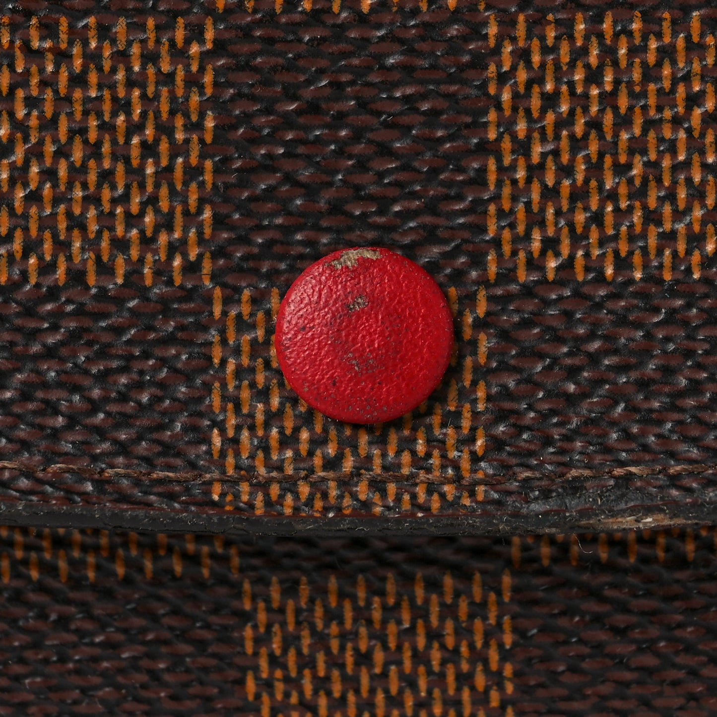 Damier Ebene Emilie Wallet Red