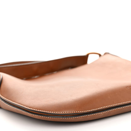 Celine Smooth Calfskin Medium Saddle Bag Tan 8 of 12