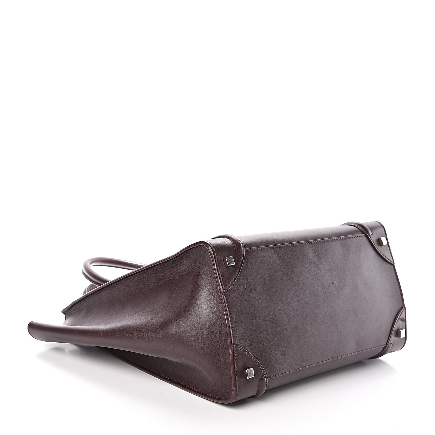 Smooth Calfskin Mini Luggage Burgundy