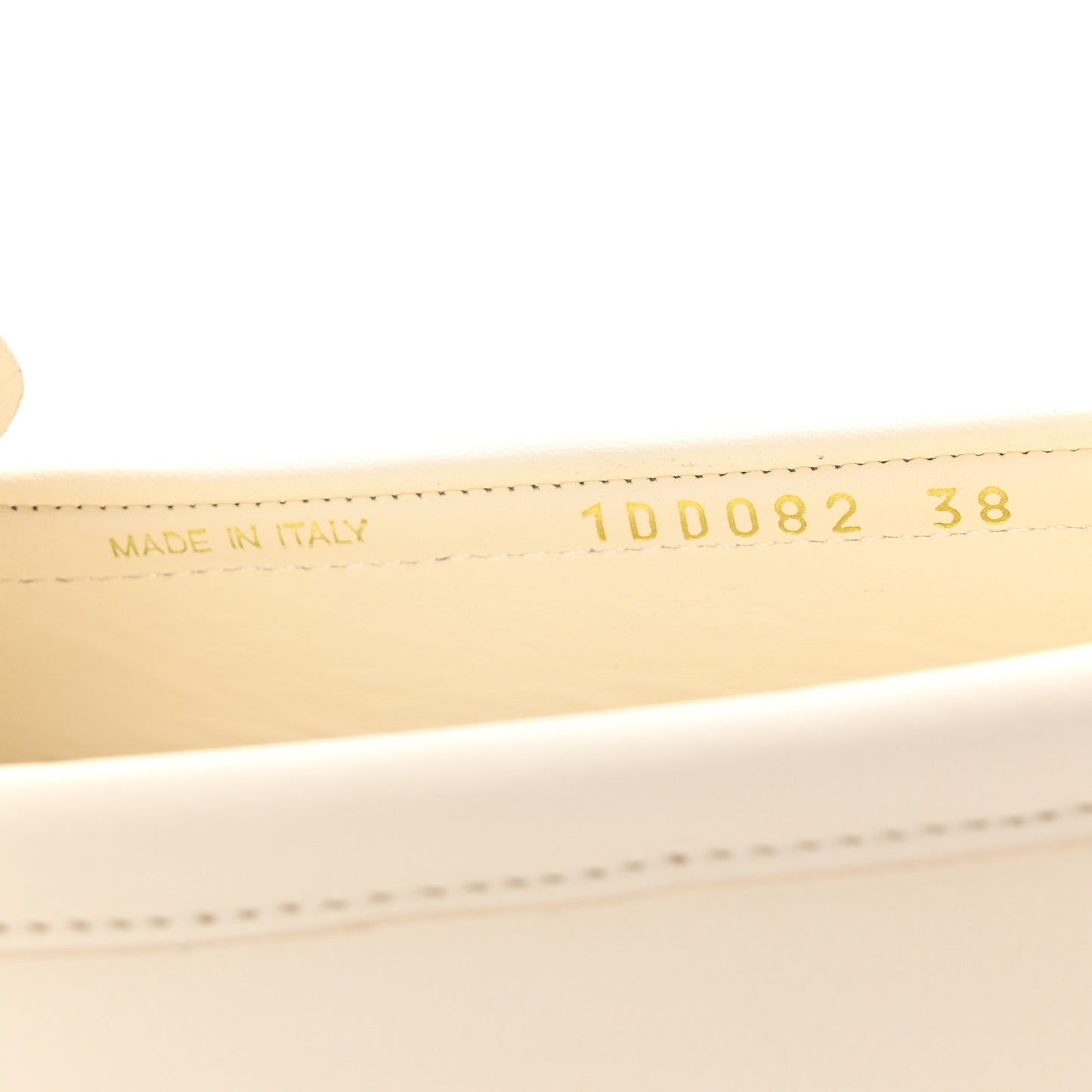 Cervo Triangle Driving Loafer 38 Avorio