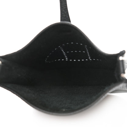 Hermes Taurillon Clemence Evelyne TPM Black 5 of 12