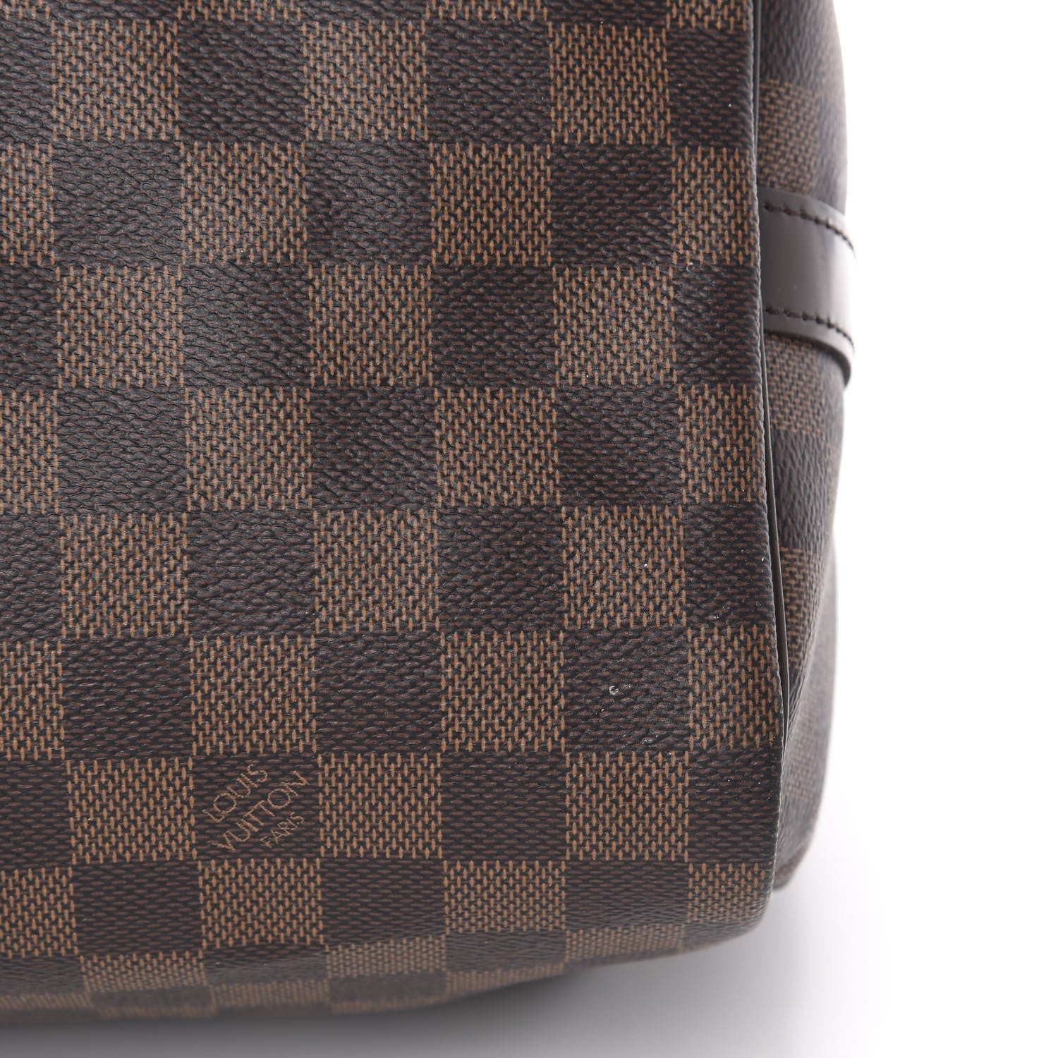 Louis Vuitton Damier Ebene Speedy Bandouliere 30 10 of 15