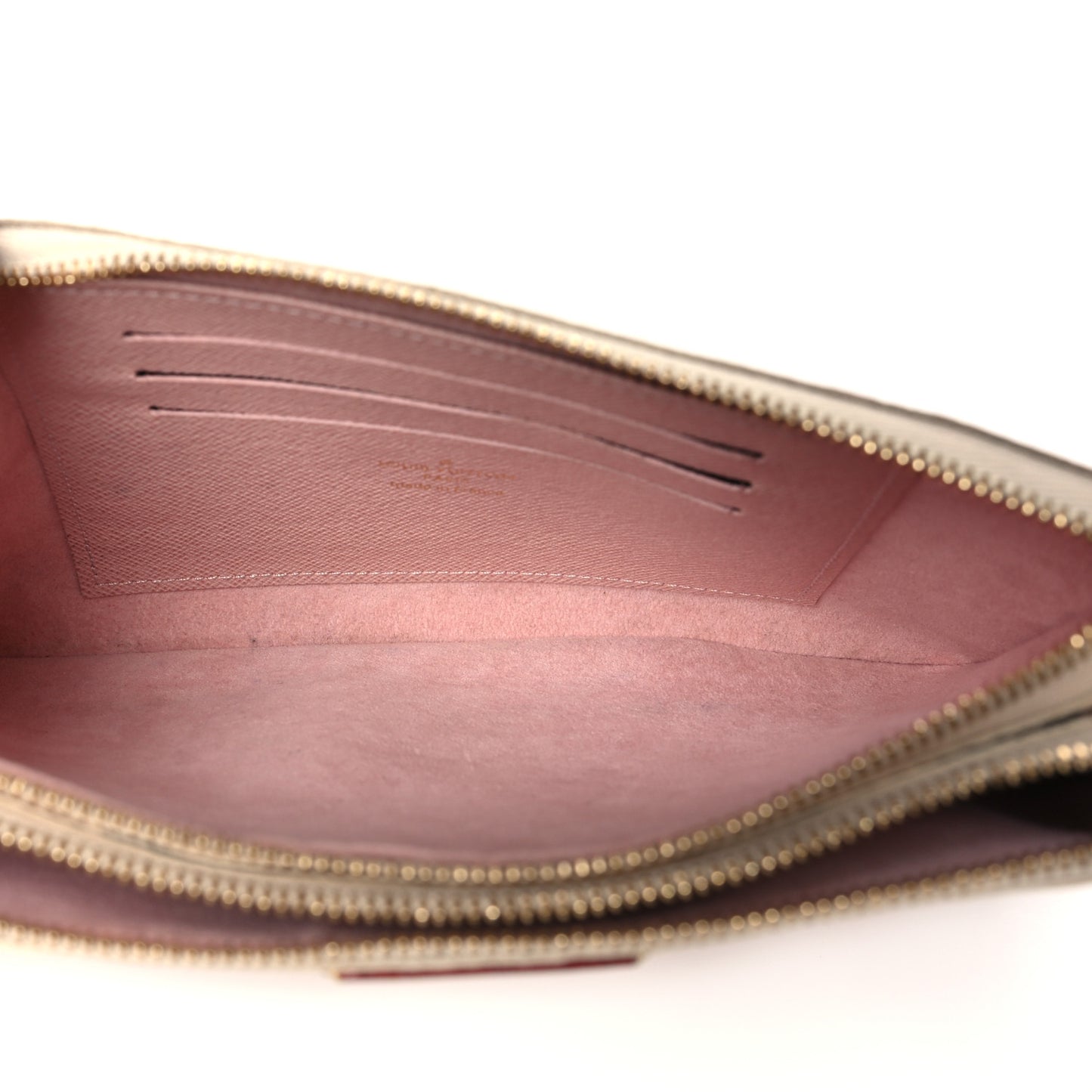 Damier Azur Double Zip Pochette