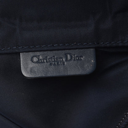 Christian Dior Monogram Mini Saddle Zip Pouch Navy Blue 6 of 8