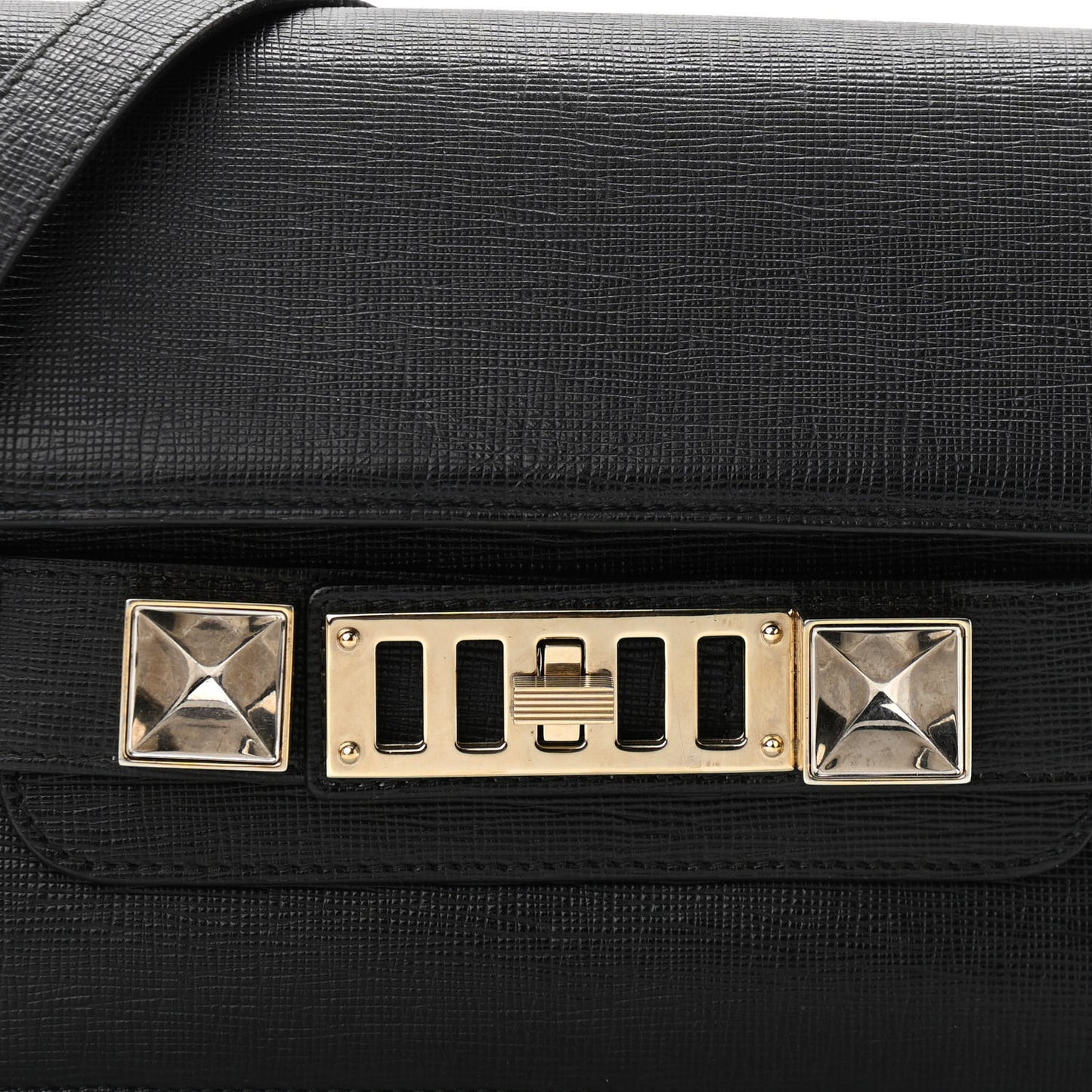 New Linosa Mini PS11 Classic Shoulder Bag Black