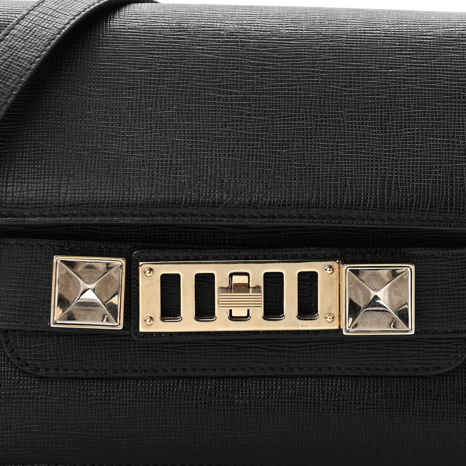 Proenza Schouler New Linosa Mini PS11 Classic Shoulder Bag Black 8 of 11