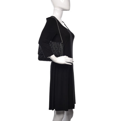 Chanel Caviar Quilted Clutch With Chain Flap Black 2 of 11