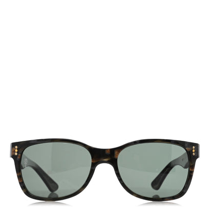 Cartier Acetate Rectangular Sunglasses Brown 2 of 7