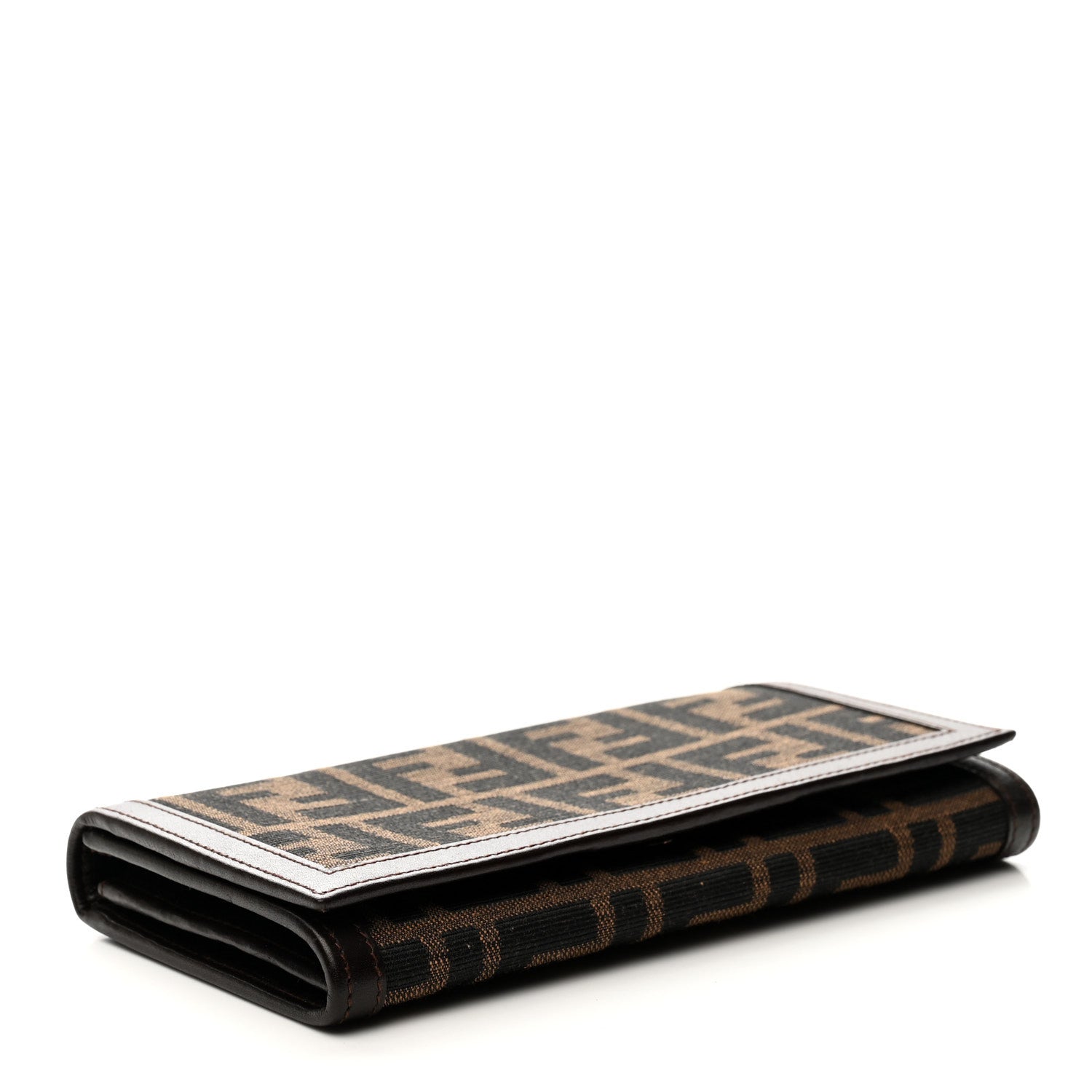 Fendi Zucca Continental Wallet Tobacco 6 of 18