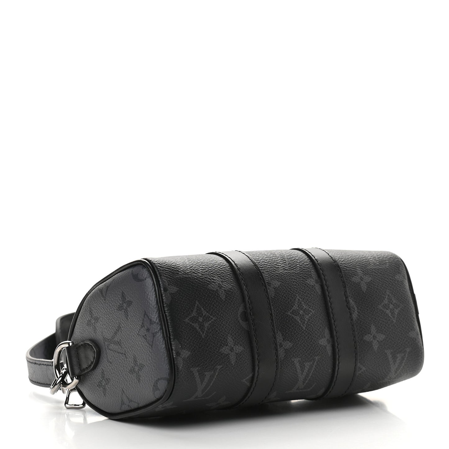 Reverse Monogram Eclipse Keepall XS Black