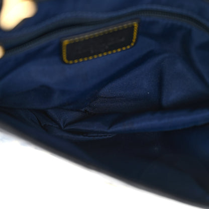 Christian Dior Monogram Saddle Bag Blue 5 of 10