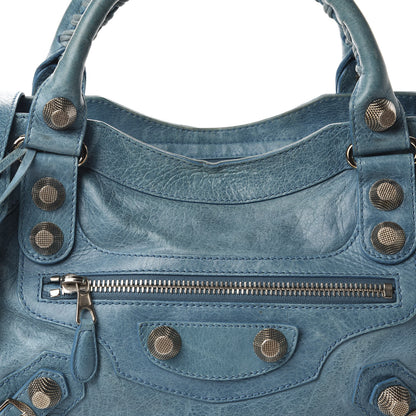 Balenciaga Agneau Giant 21 Silver Hardware City Cyclade 10 of 10