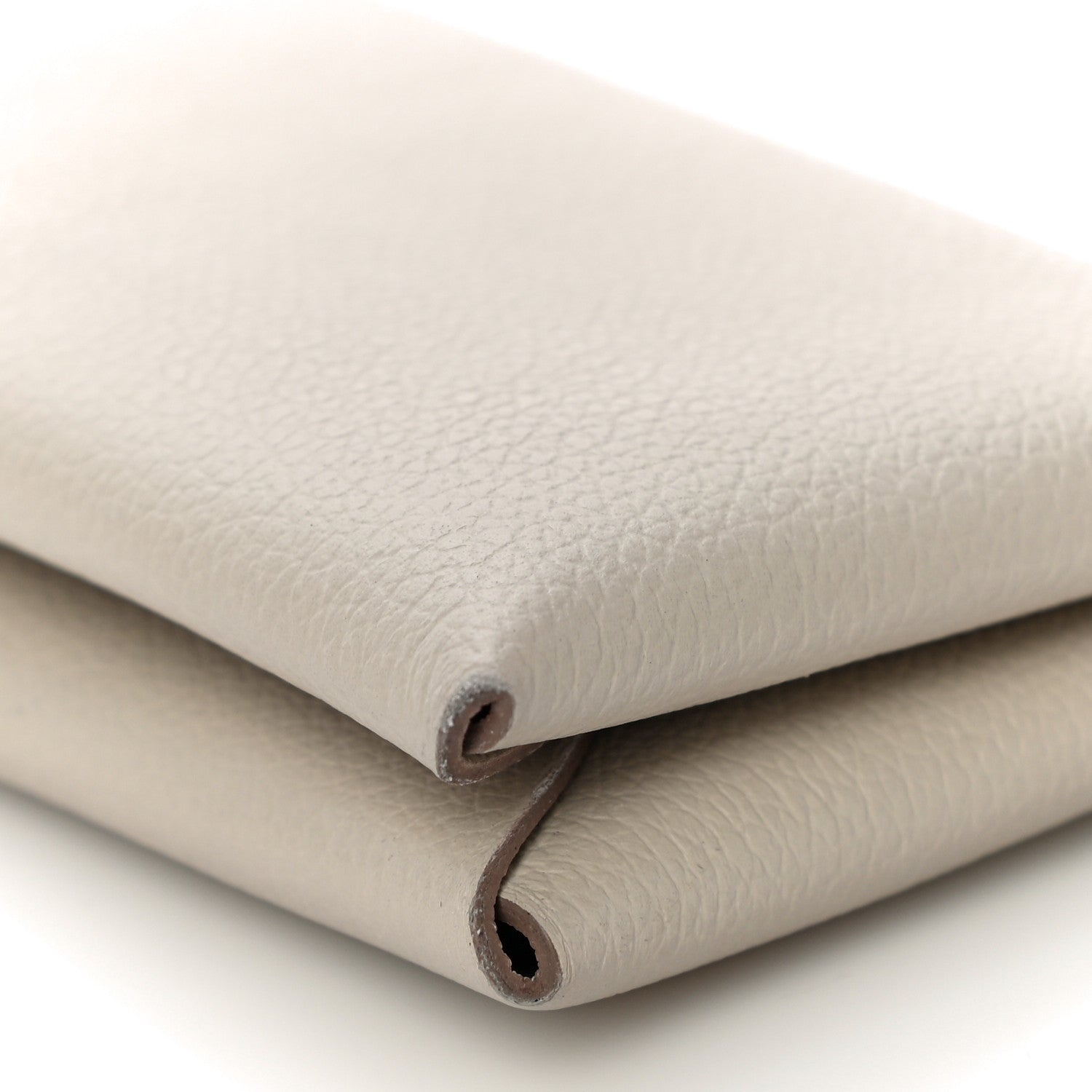 Hermes Evercolor Calvi Card Case Gris Perle 9 of 10