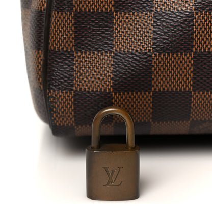 Louis Vuitton Damier Ebene Speedy 30 9 of 12