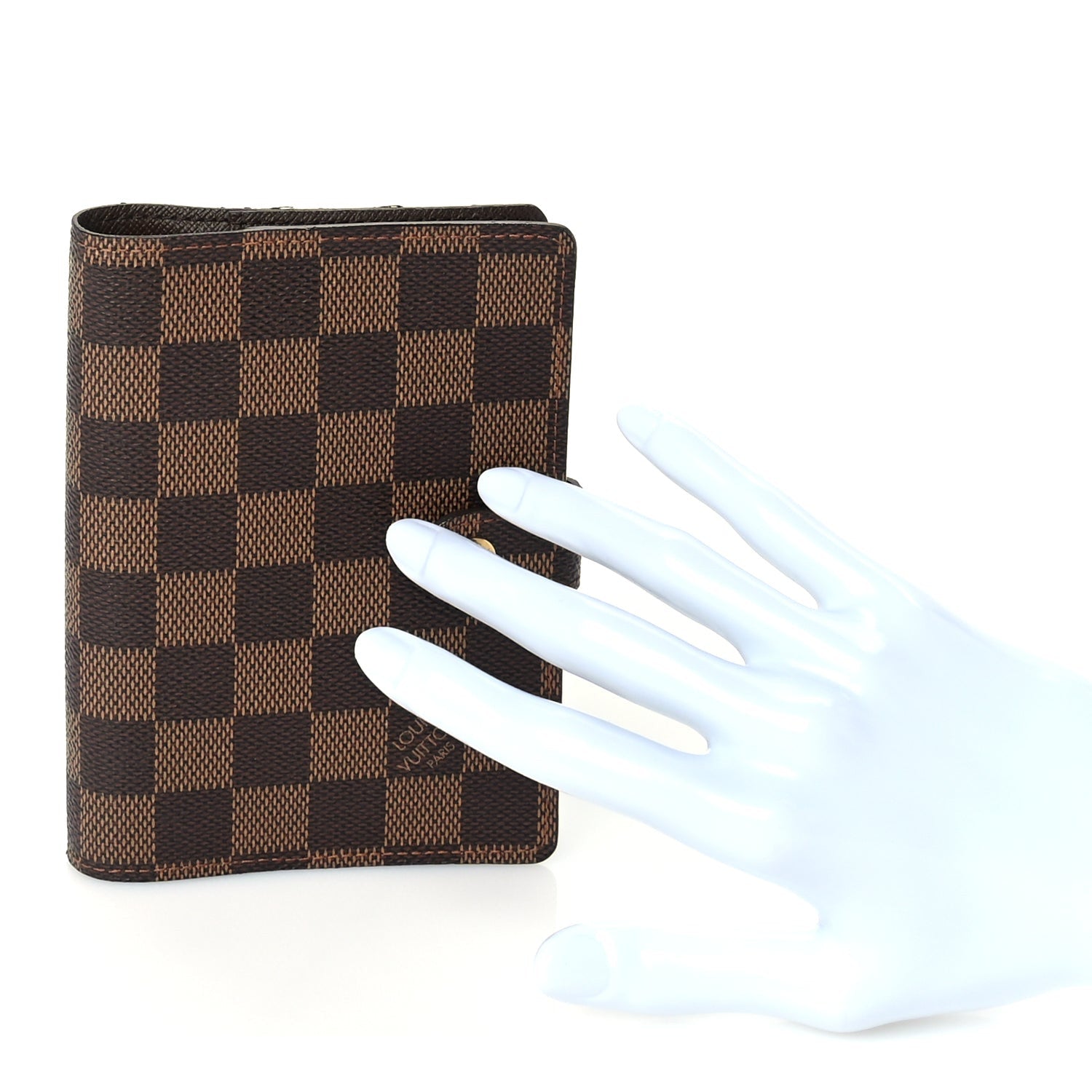 Louis Vuitton Damier Ebene Small Ring Agenda Cover 2 of 7