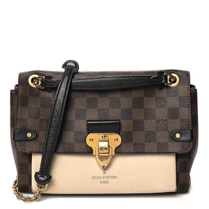 Louis Vuitton Damier Ebene Vavin PM Creme 1 of 15