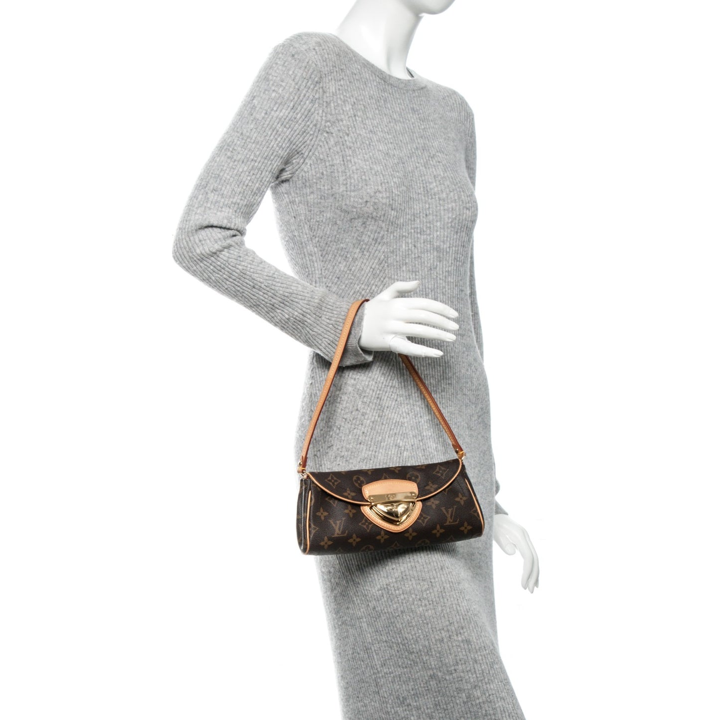 Monogram Beverly Clutch