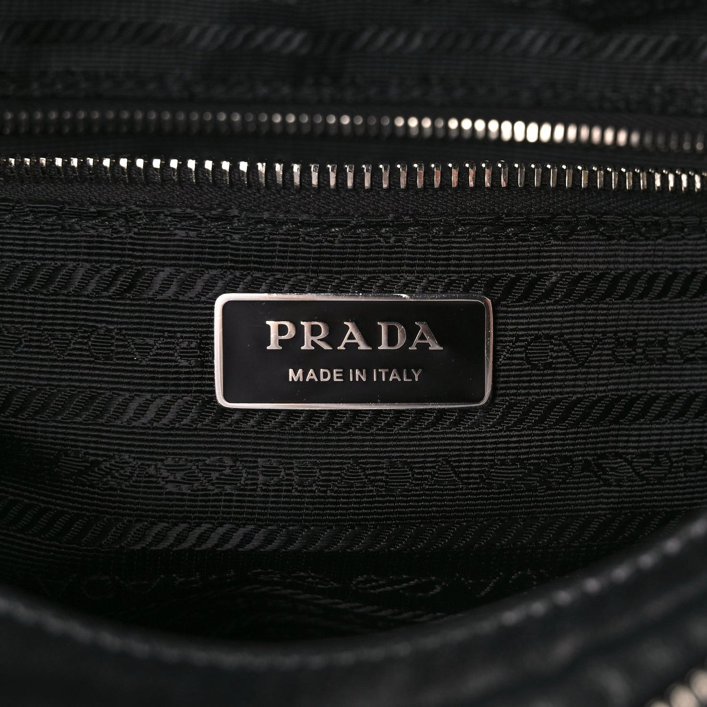 Nappa Padded Signaux Bag Black
