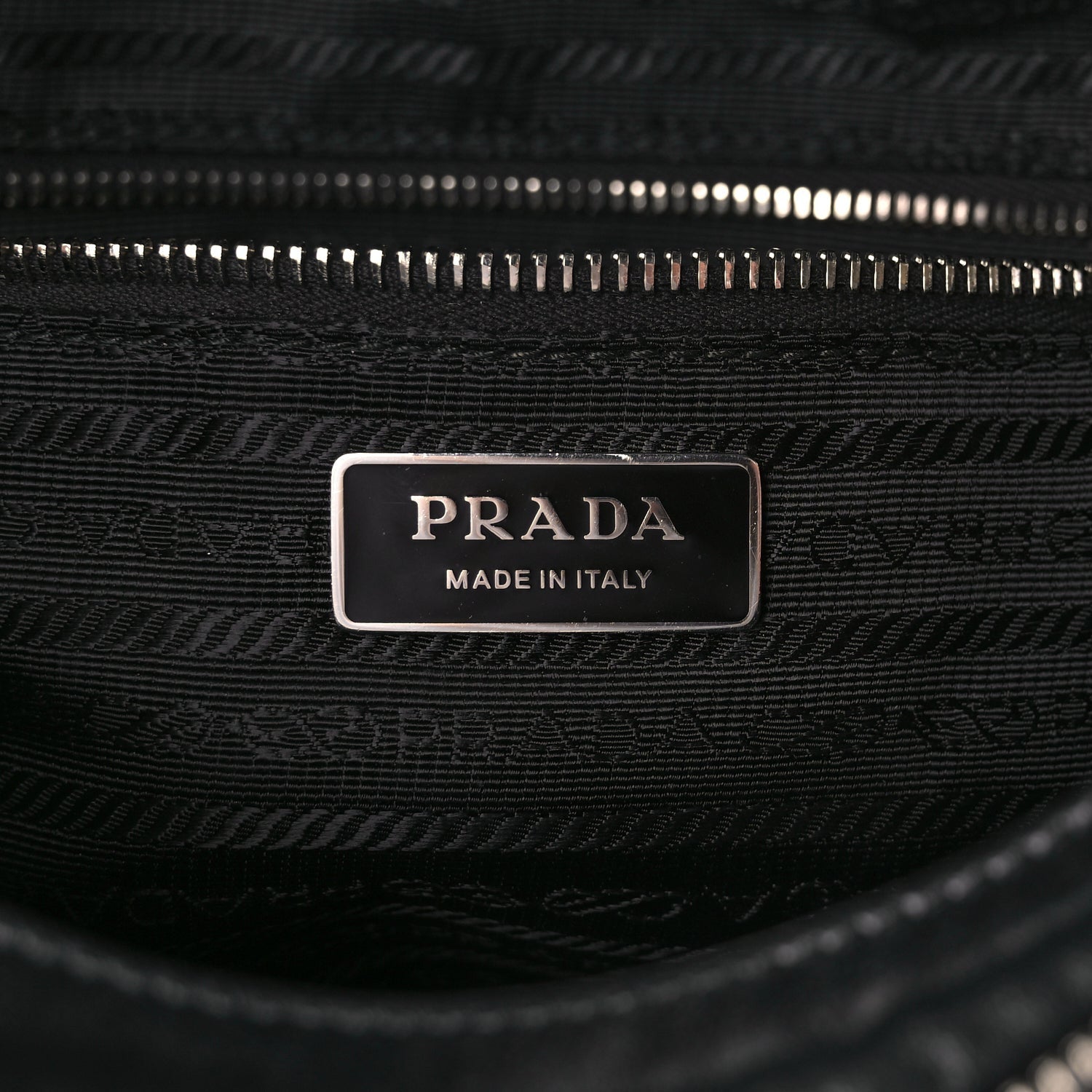 Prada Nappa Padded Signaux Bag Black 5 of 8