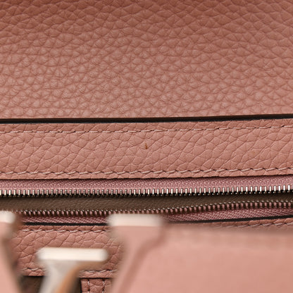 Louis Vuitton Taurillon Capucines PM Magnolia 8 of 10