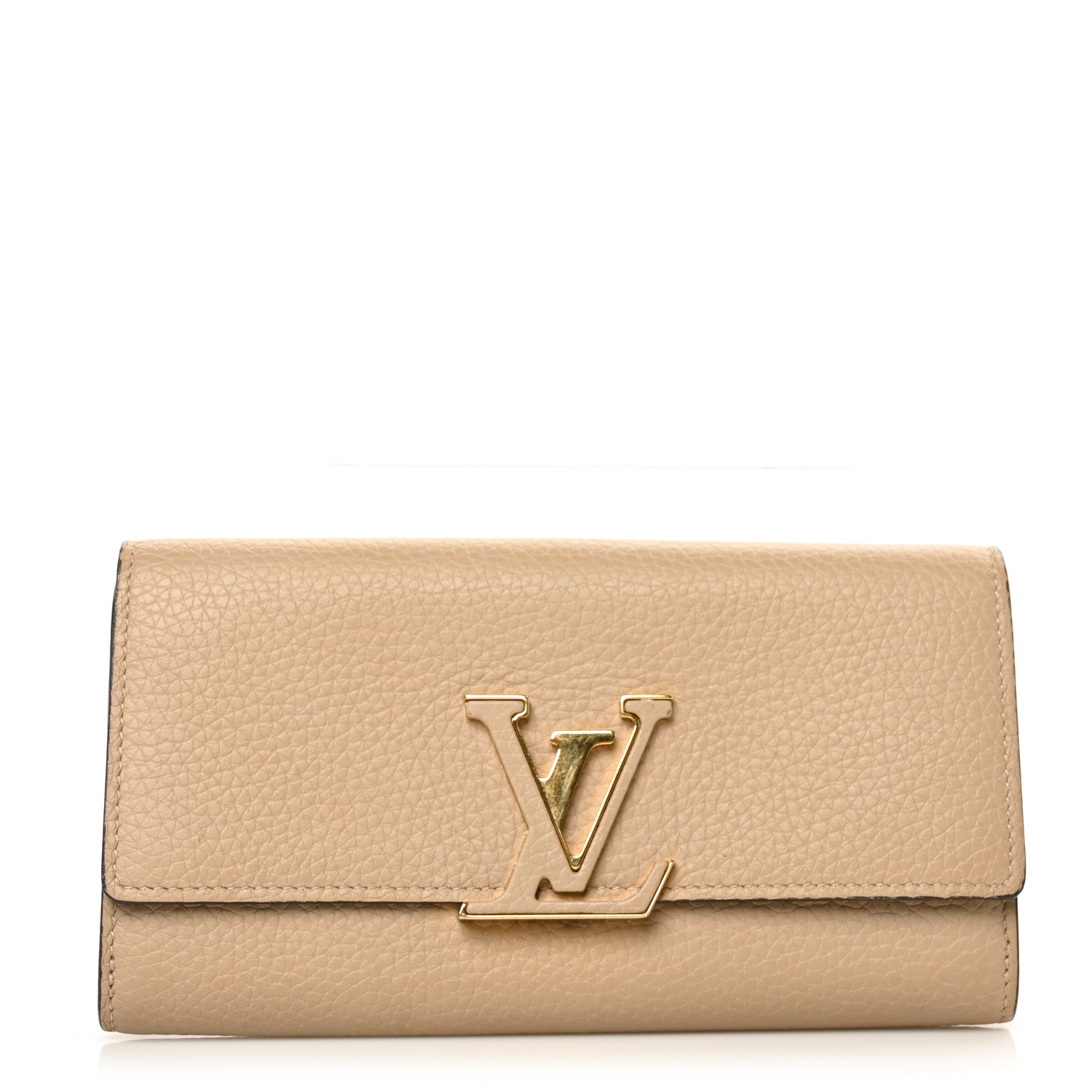 Louis Vuitton Taurillon Capucines Wallet Galet 1 of 7