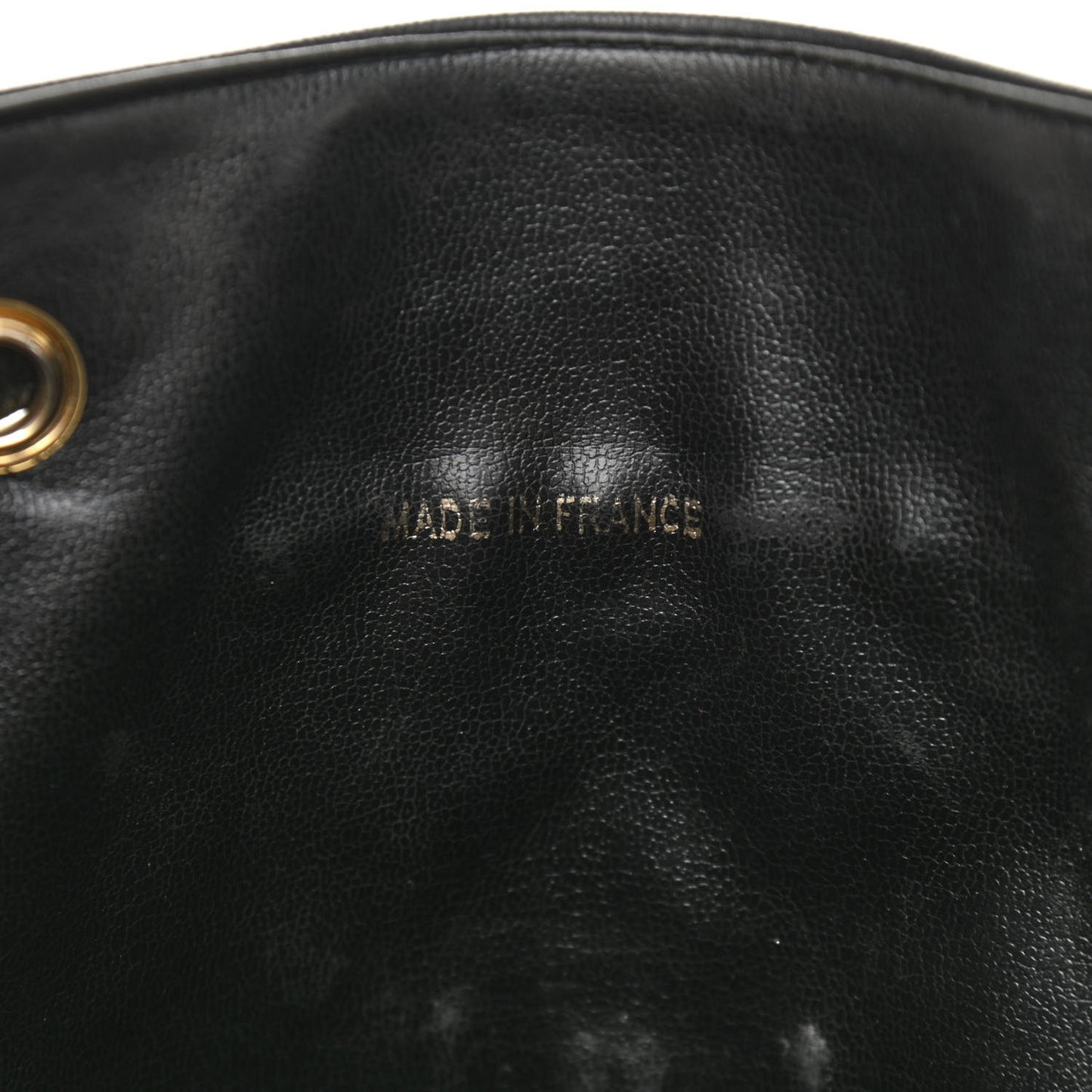 Lambskin Quilted Backpack Black