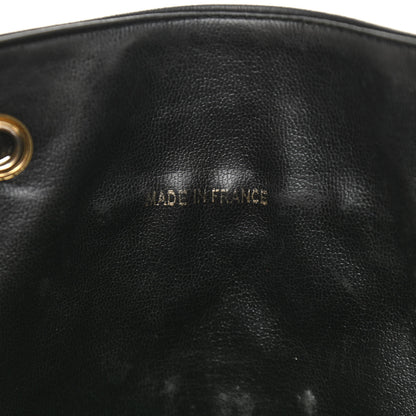 Chanel Lambskin Quilted Backpack Black 7 of 15