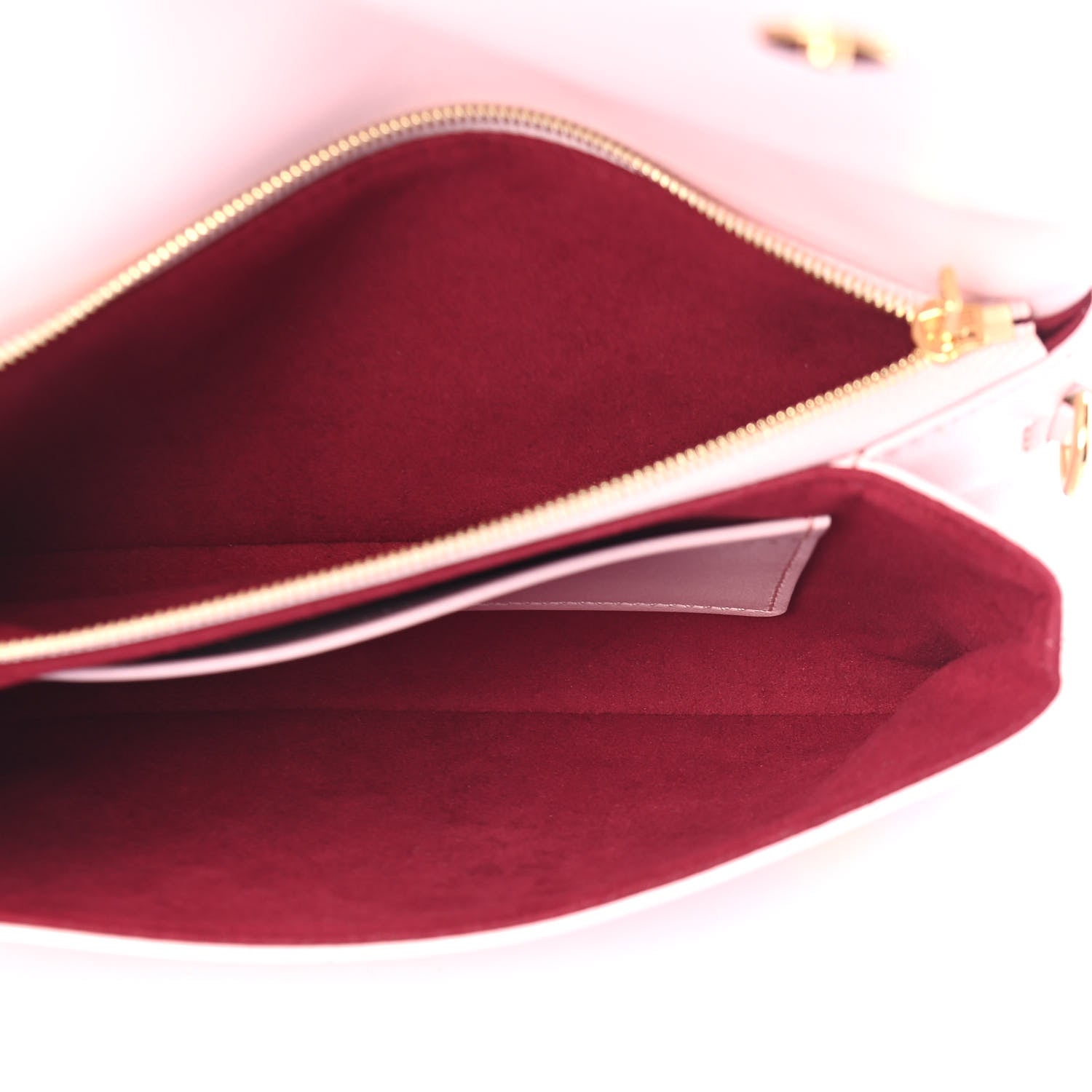 Louis Vuitton Lambskin Embossed Monogram Pochette Coussin Rose 5 of 10