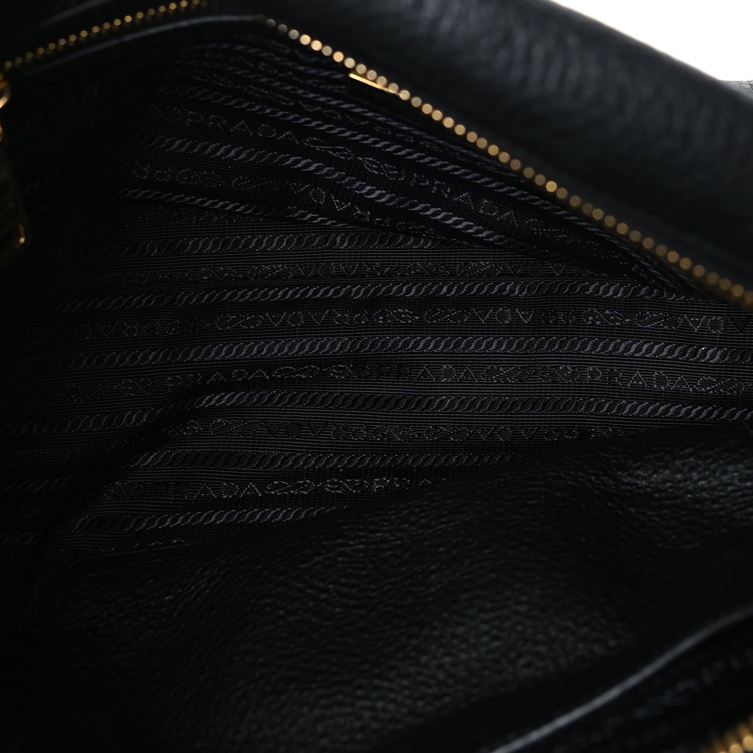 Prada Vitello Phenix Bauletto  Black 4 of 8