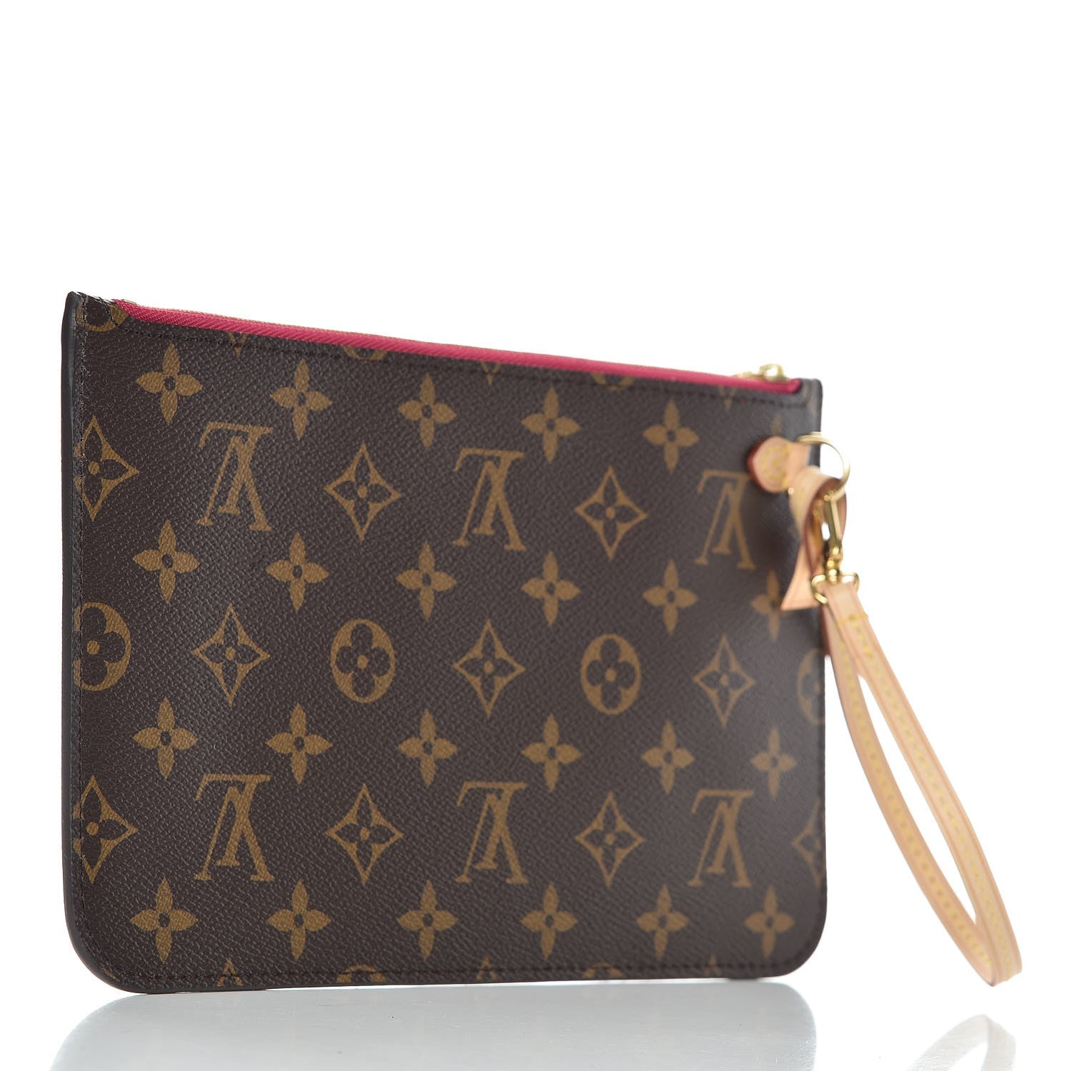 Louis Vuitton Monogram Neverfull MM GM Pochette Pivoine 3 of 8