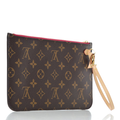 Louis Vuitton Monogram Neverfull MM GM Pochette Pivoine 3 of 8