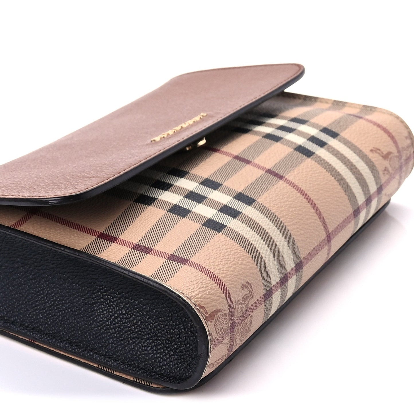 Haymarket Check Small Loxley Crossbody Bright Toffee