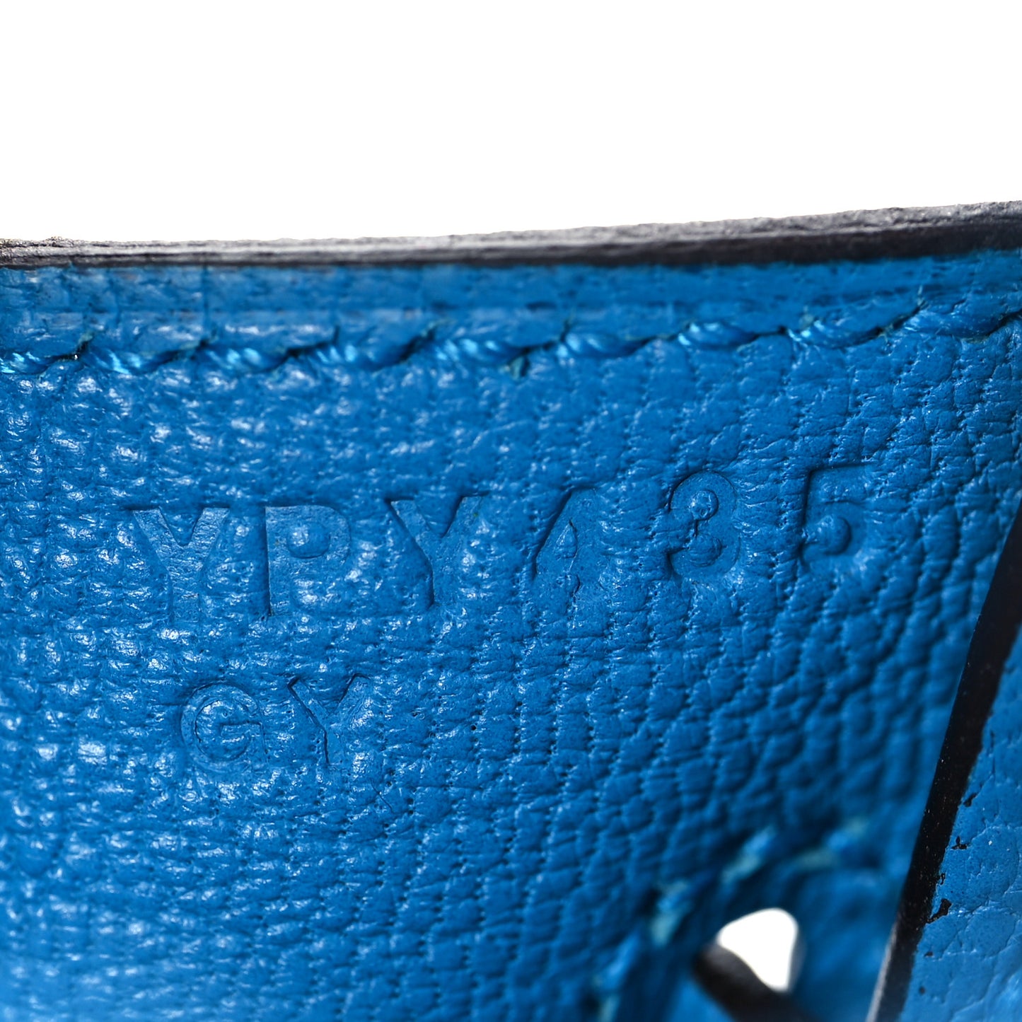 Togo Birkin 25 Bleu Zanzibar