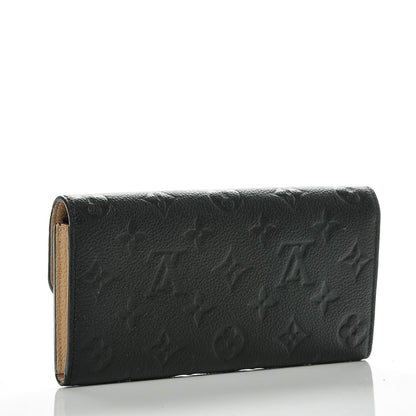 Louis Vuitton Empreinte Emilie Wallet Black Dune 3 of 6