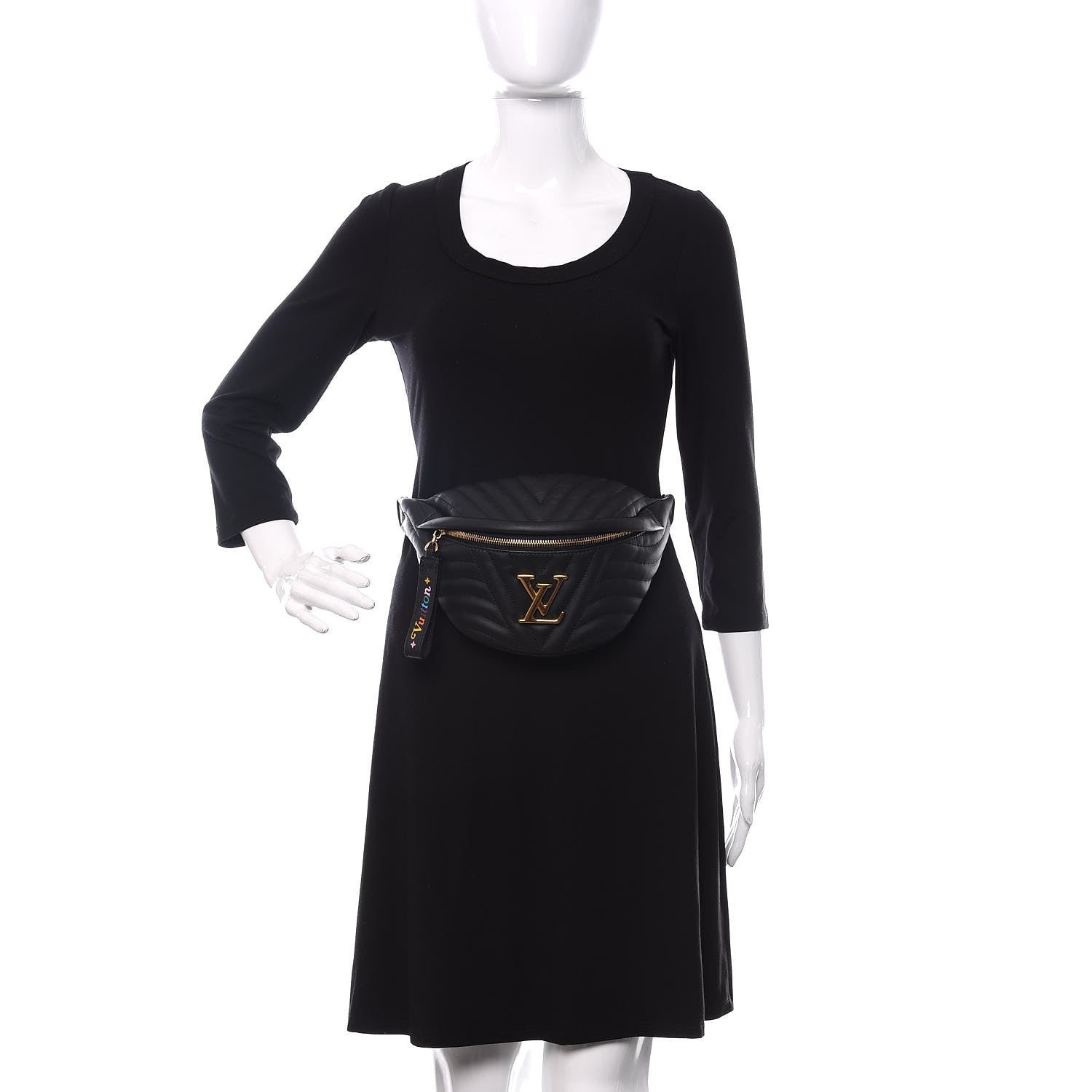 Louis Vuitton Monogram New Wave Bumbag Black 2 of 11