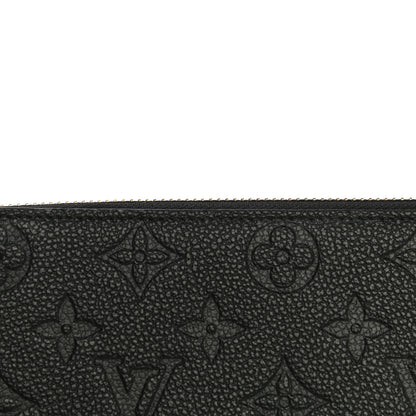 Louis Vuitton Empreinte Clemence Wallet Black 11 of 12