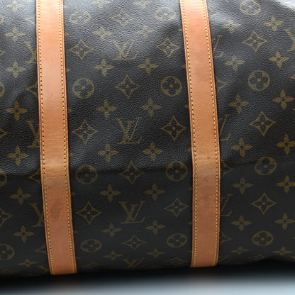Louis Vuitton Monogram Keepall Bandouliere 55 9 of 17