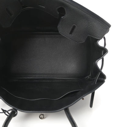 Hermes Taurillon Clemence Birkin 30 Black 5 of 10