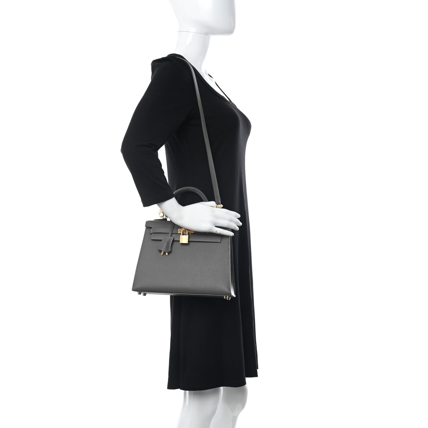 Epsom Kelly Sellier 25 Gris Meyer