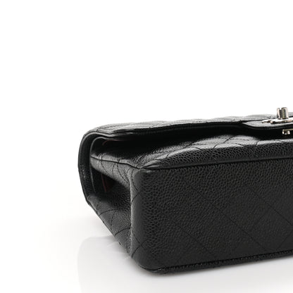 Chanel Caviar Quilted Medium Double Flap Black 8 of 9
