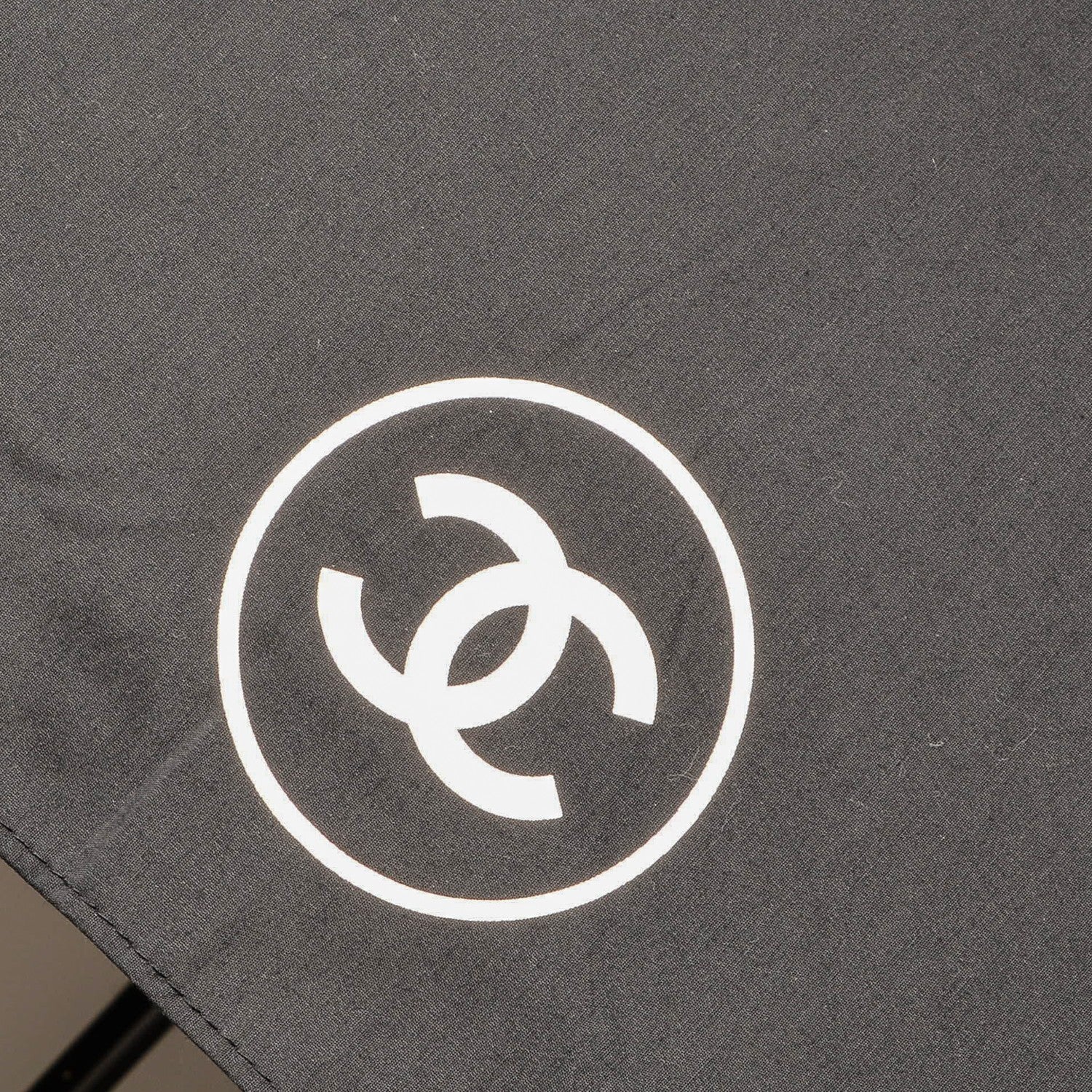 Chanel Nylon CC Large Umbrella Black 7 of 8